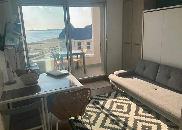 Studio Cabine Pornichet Vue Mer 4 Pers